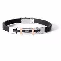 Bracelet Comete Homme Costellation in Acier Pietre dure UBR580 - UBR580